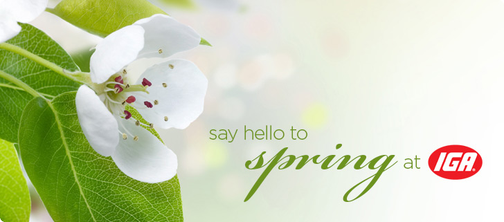 Say hello to spring!