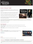 Landing page for Joey Kramer's Rockin' & Roastin' Coffee